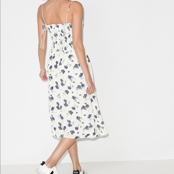 Reformation • Sable Midi Dress in Blueberr… - Picture 5 of 10